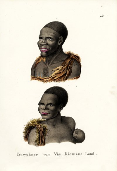 Tasmanische Aborigines - Van Diemen
